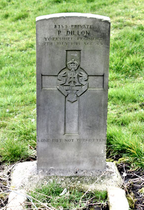 Private Patrick Dillon. 8359.