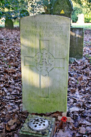 Private Bertie Brackenbury. 38437.