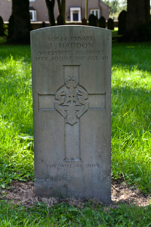Private James Haddon, 201524.