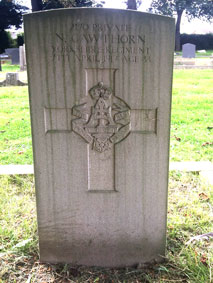 Private Nicholas Cawthorn(e). 2170.