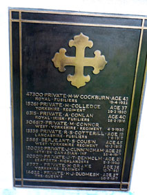 Private Herbert Colledge. 15261.