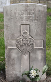 Private Harry Ambler. 11181.
