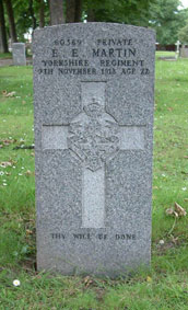 Private Ernest Edward Martin. 60269. 