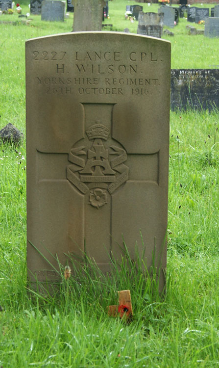 Lance Corporal Harry Wilson. 2227.