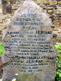 Captain John Kenneth Stead. 