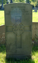 Private John Thomas Fox. 14581. 