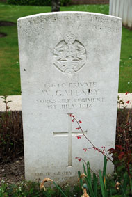 Private William Gatenby. 13640.