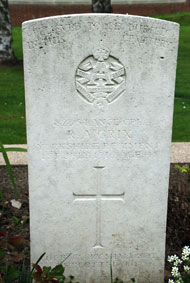 Lance Corporal Robert Augustus Grix. 3/8265.