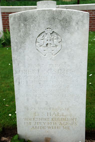 Private Herbert Spencer Hall. 26398.